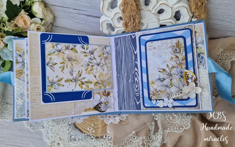 Албум за снимки, облечен в плат