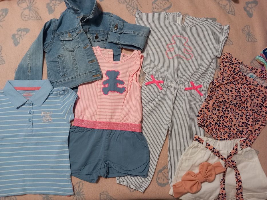 Дънки комплект рокля блуза  H&M, Lupilu George Waikiki Benetton