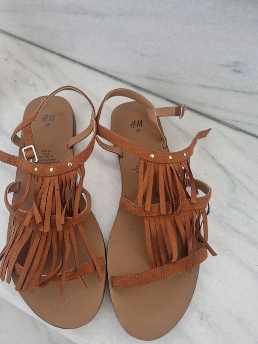 Sandale franjuri h&m