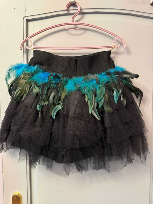 Ръчно шит комплект корсет с пола