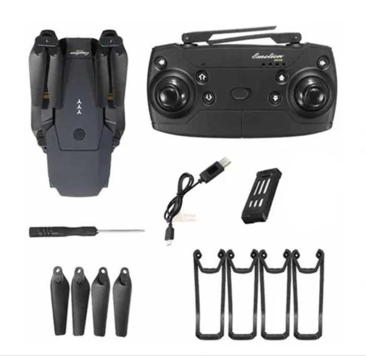 Сгъваем, любителски дрон с Wifi свързване и с телефона