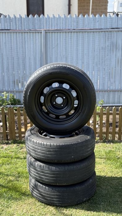 Jante + Cauciucuri Vara  Hankook 215/65 r16 4x108