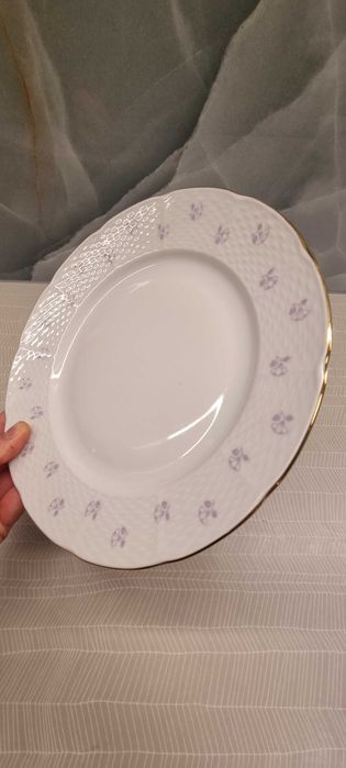 Порцеланови чинии, сервиз за хранене, Чехословакия