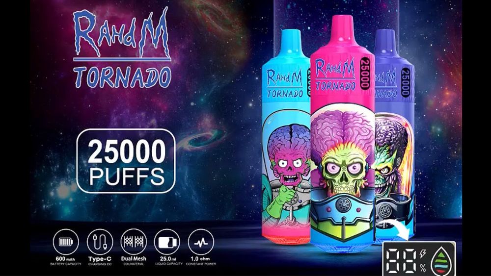 Vape tornado 25.000 pufuri