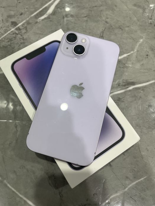 Apple iPhone 14, 256гб, 80% акб(1001-костанай) лот 100/5751