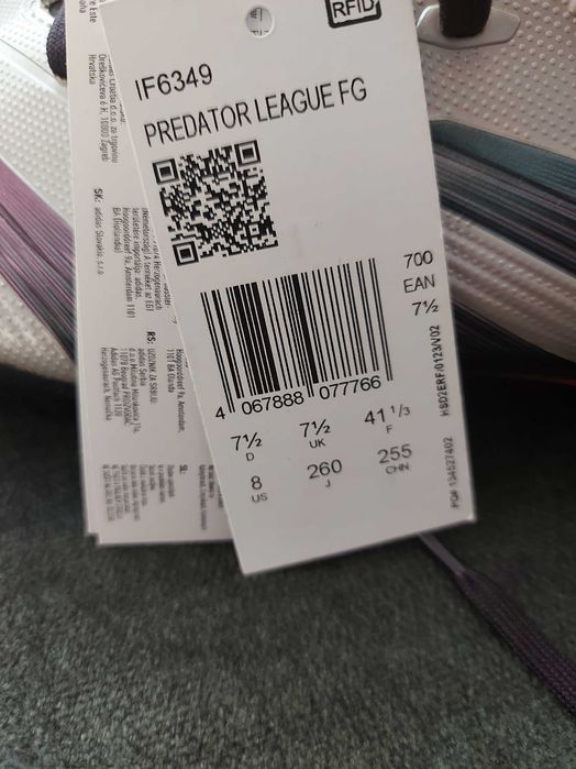 Adidas Predator 41 1/3