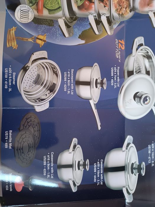 комплект тенджери и тигани Zepter