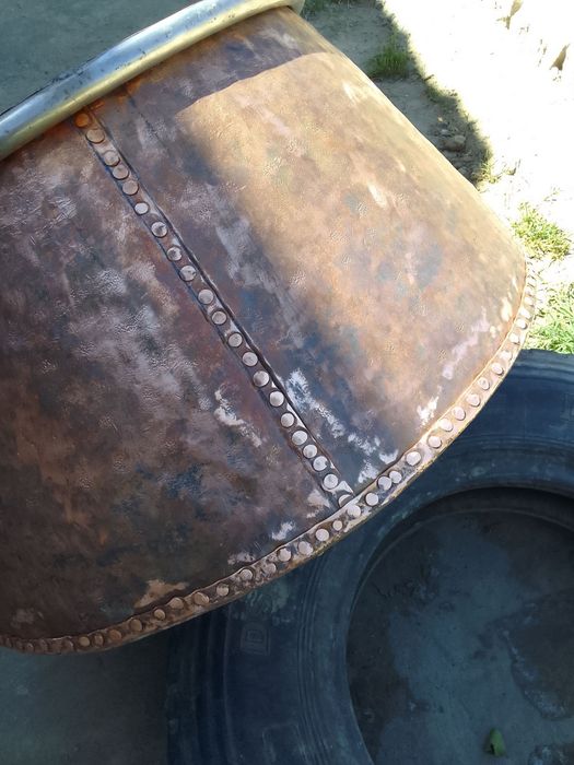 Медний казан ремонт