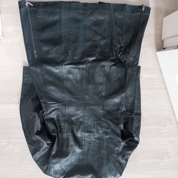 Кожено манто естествена кожа S