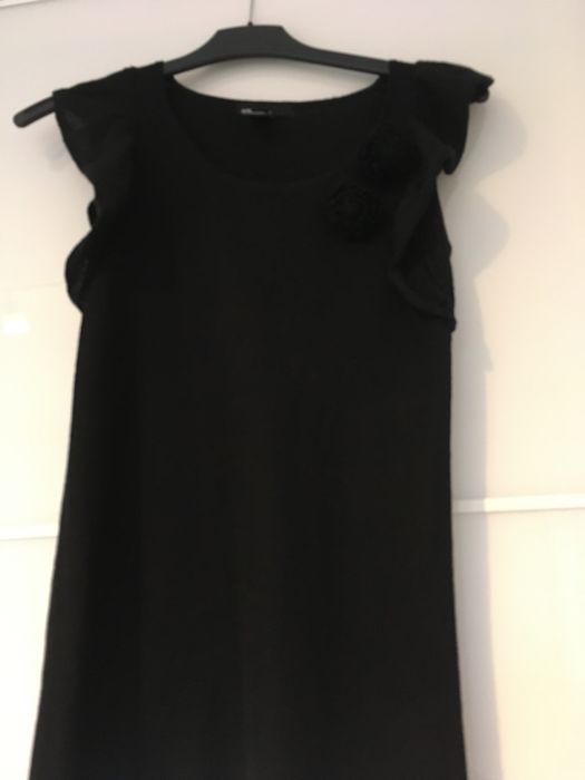bluza tricotata fara maneca, Mango