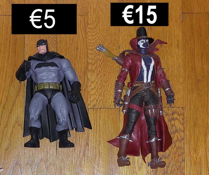 Batman, Spawn, Cable, Iron Maiden, Predator, Alien екшън фигури