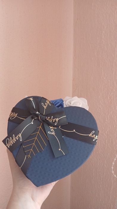 Нежна подаръчна кутия за свети Валентин