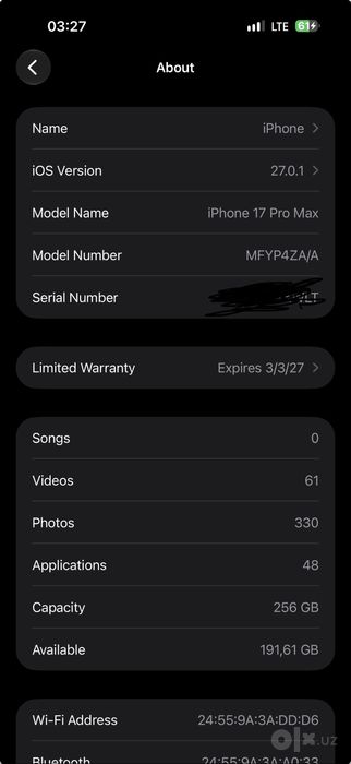 Iphone 17 pro max