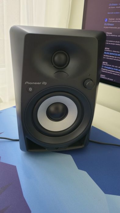 Monitoare Studio / DJ Activi Pioneer DJ DM-40BT (Bluetooth) - Negru