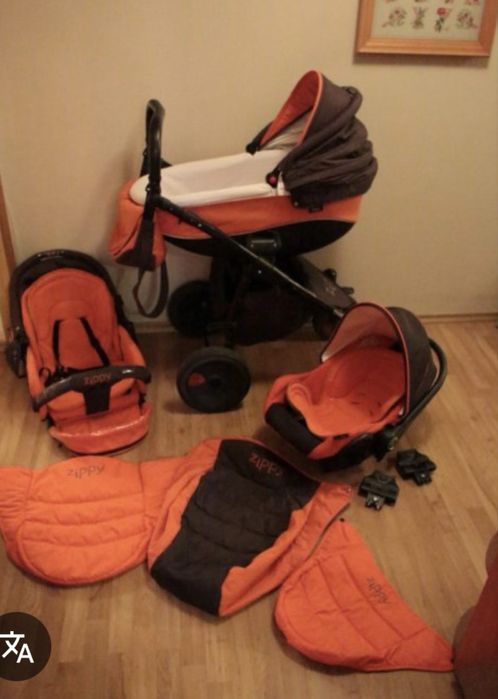 Коляска 3 в 1 Tutis Zippy