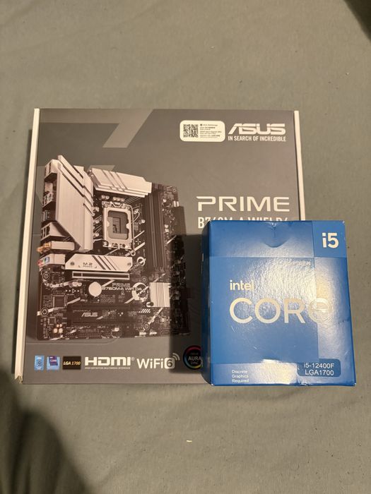 Kit i5 12400f + asus prime