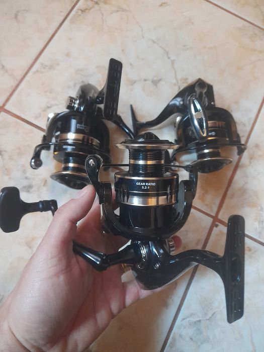 Mulinete noi mg carp 3bucati cu tambur de 7000 metalic