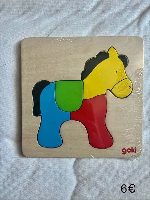 Нови дървени играчки и пъзели