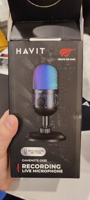 Микрофон Havit GK52 черный