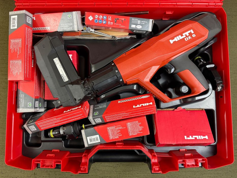 HILTI DX 6 Kit – уред за директен монтаж | КАТО НОВ
