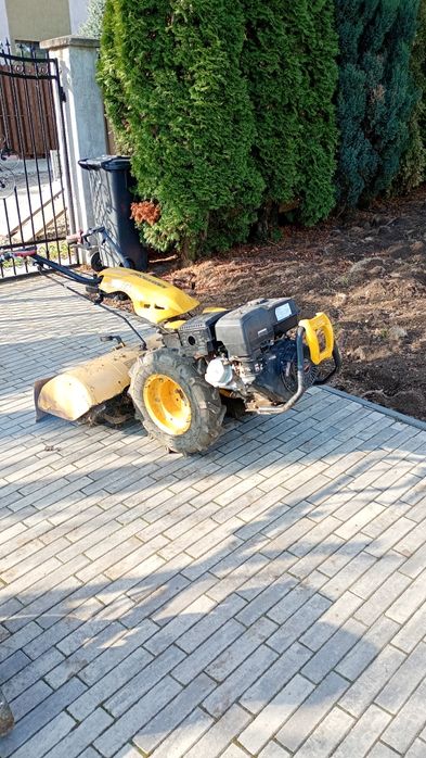 Nivelare îndreptare peluze, pregătire teren cu motocultor de 16cp