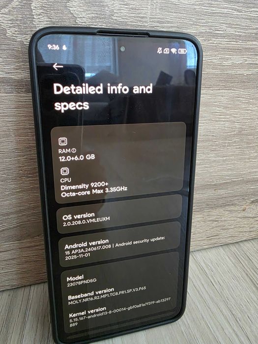 XIAOMI 13T Pro 512GB/12GB RAM • Черен • Като Нов • Гаранция • 120W Зарядно • Перфектен •