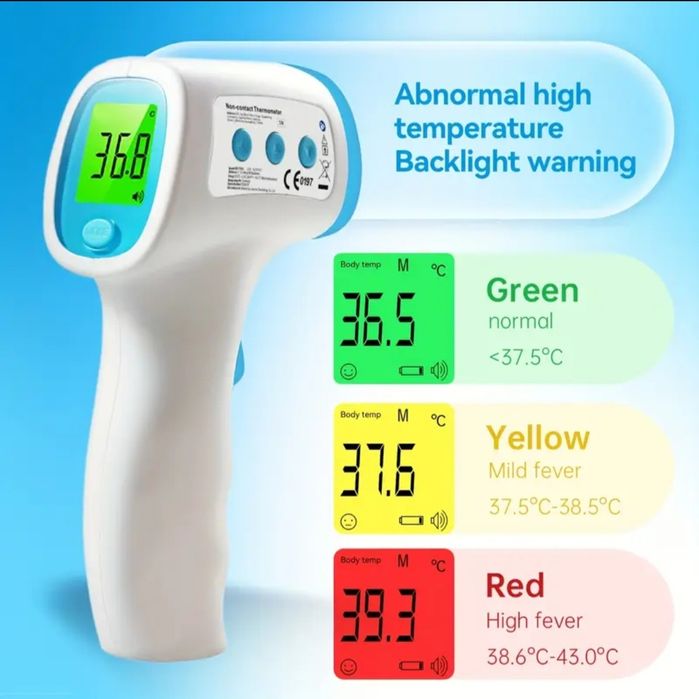 Безконтактен инфраред дигитален термометър