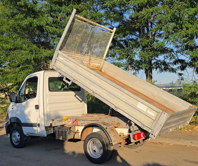 8500E Renault Master Mascott Nu Iveco 3,0Dci 120cp 6trepte Basculabil pe Cutie pe 3 parti Basculanta Bascula  Cat B  Obloane Aluminiu SCHIMB CU TOYOTA