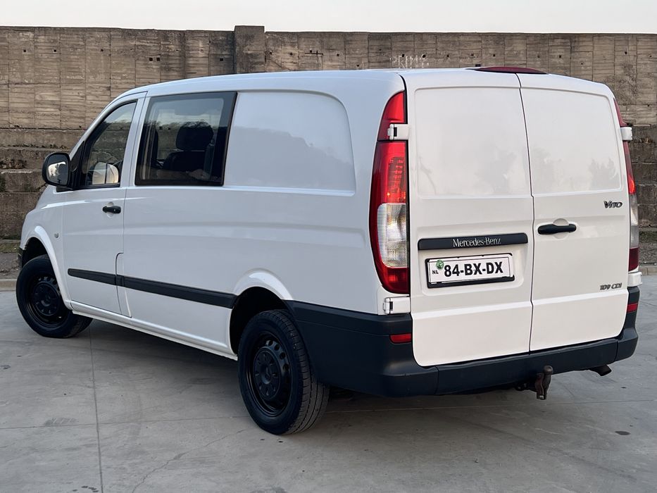 Mercedes-Benz Vito / Lung / AC / Dubla-cabina / Usi duble spate