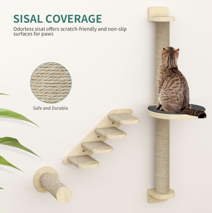 Set rafturi pentru pisică