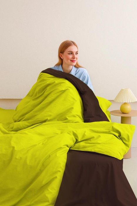 Постельное белье наносатин. Семейное