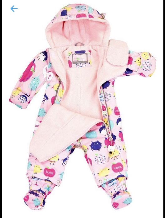 Демисезонный комбинезон трансформер batik 2в1 для девочки