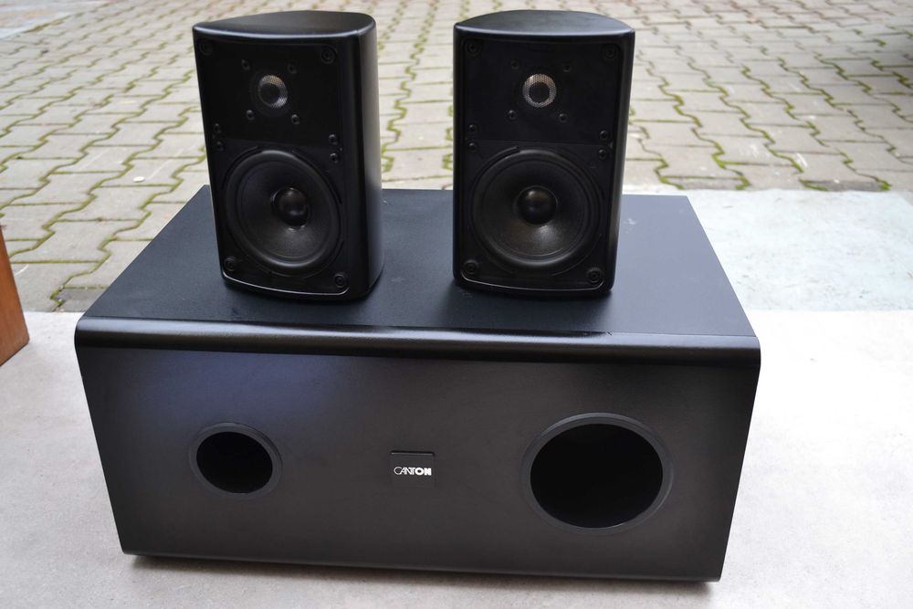 Subwoofer pasiv Canton Combi 24 DC+ 2 Boxe Canton