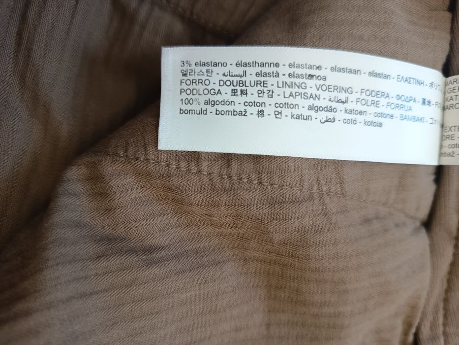 Massimo Dutti pantaloni Slim Fit din bumbac