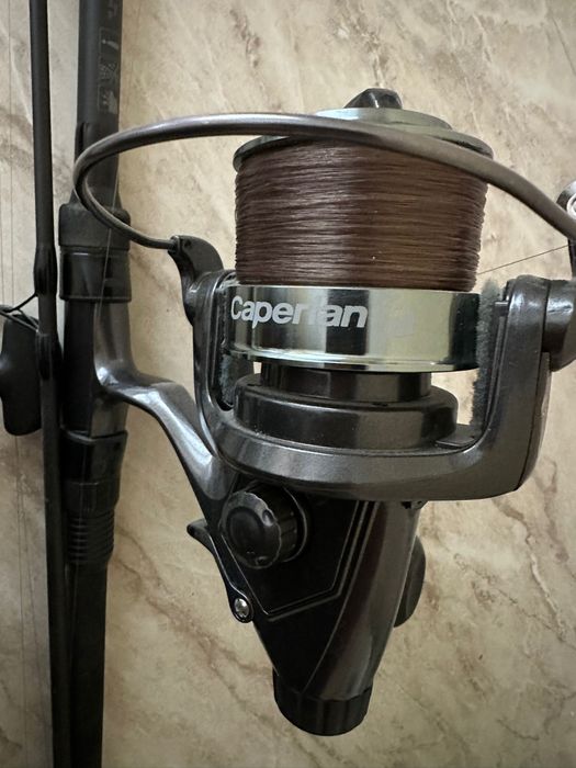 Шаранджийски въдици с макари