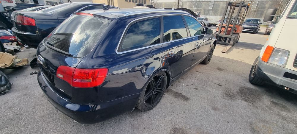 На части A6 4F 3.0TDI 224кс BMK въздушно бежов салон кожен Bose