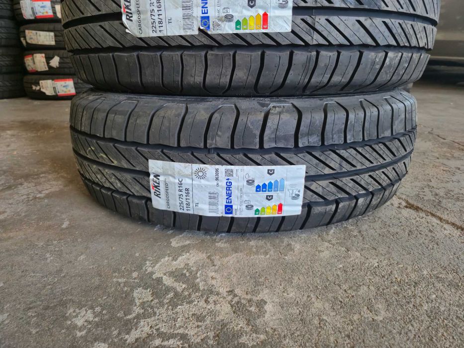 4 Anvelope de VARA - 225/75/16C 118/116R - RIKEN CargoSpeed - NOU - DOT 2023 !