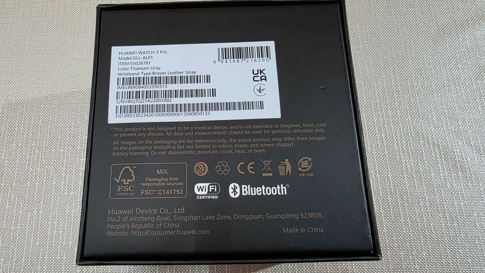 Смарт часовник Huawei watch 3 PRO