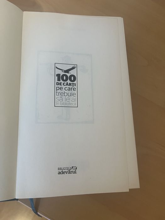 Vand colectia completa 100 de opere esentiale Biblioteca Adevarul
