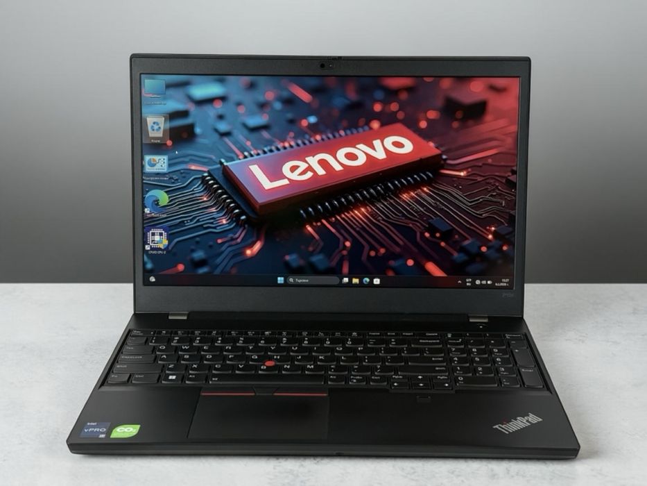Лаптоп Lenovo ThinkPad P15v Gen 3 Full HD i7-12800H 32RAM 512SD RTX A2000 Перфектен! Гаранция!