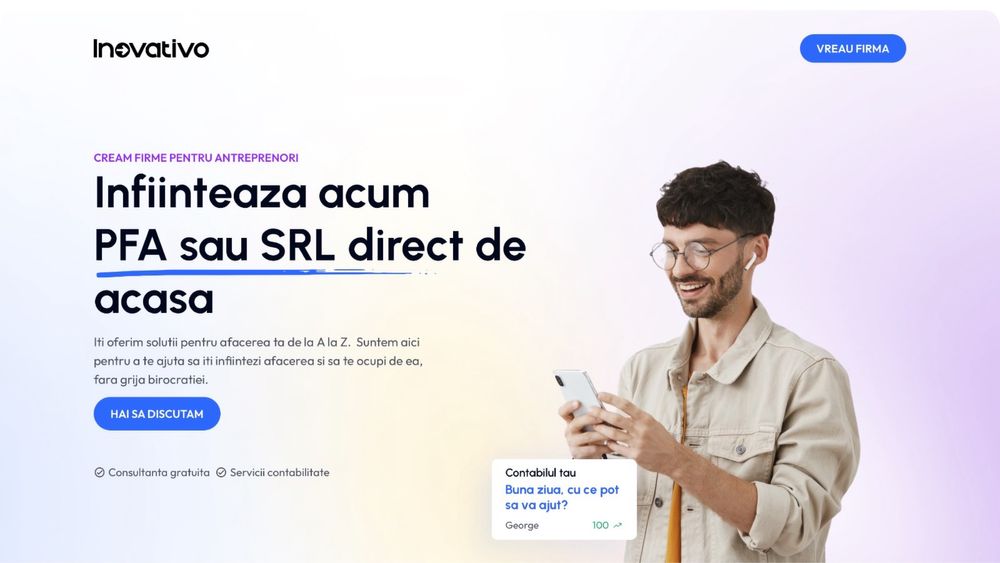 Creare site web | Servicii Web Design / Site de Prezentare / Magazin