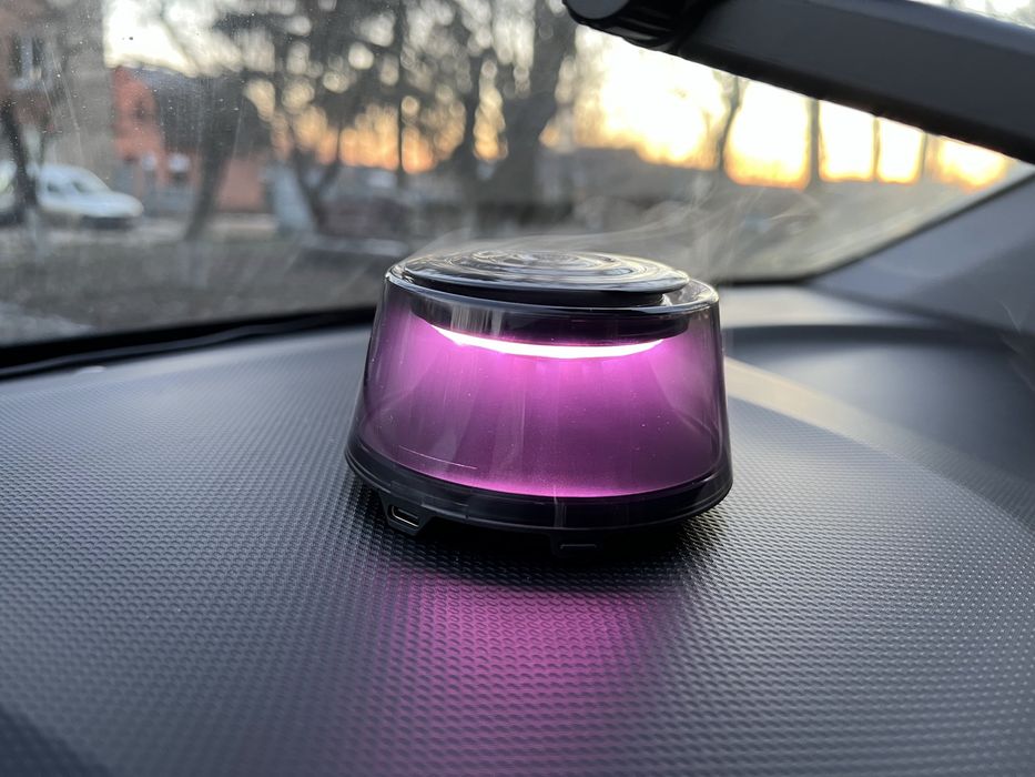 Автомобильный освежитель ароматизатор воздуха Volcano с LED подсветкой