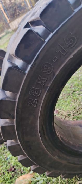 Гуми за мотокар супер еластични 28+9+15 2бр и6•50+10 2бр 7+12  200лв