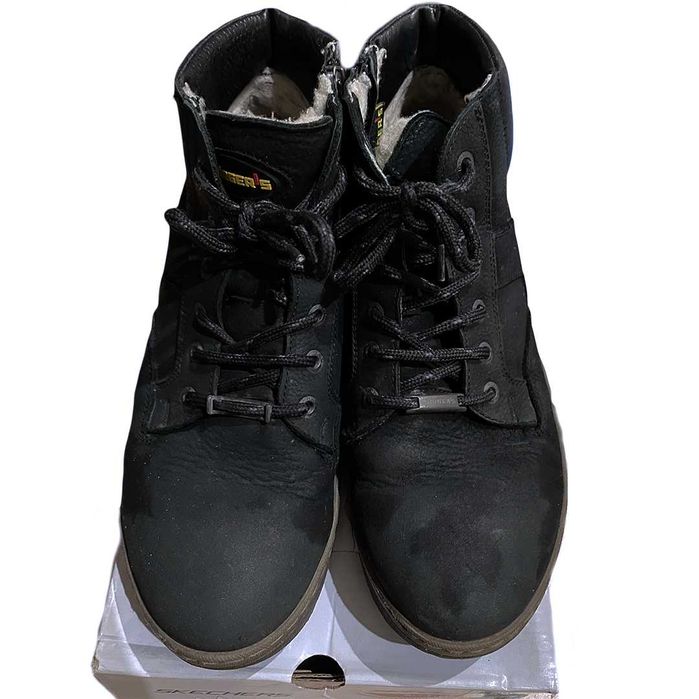 Зимние утеплённые мужские ботинки