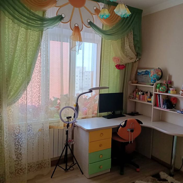 Шторы+ тюль+ламбрекен+покрывало