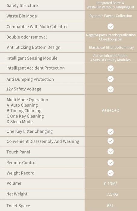 Автоматична самопочистваща смарт тоалетна с Wi-Fi