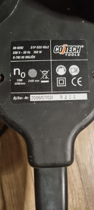 електрическа полирмашина с марка Cotech Tools