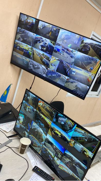 Установка видеонаблюдения