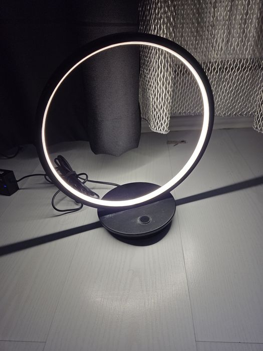 Veioza led  neagra birou camera