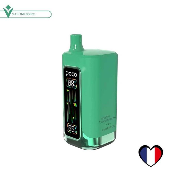 Vape Poco  80.000 puffuri 4in 1  cu posibilitate de reglere intensitate aroma